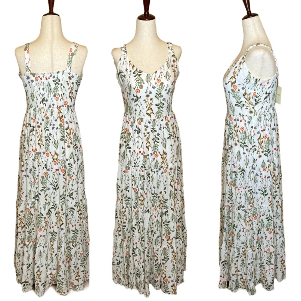 Cynthia Rowley Botanical Boho Maxi Dress. Excellent condition
